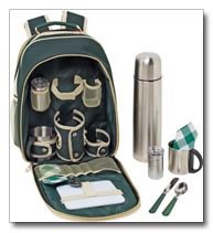 12pc Coffee Picnic Backpack Set