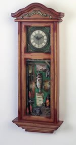 Club Fun Decoractive Wall Clock. Measures 12-3/4