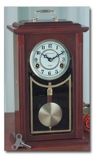 Kassel 31 Day Wood Table Clock