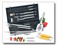 Chefmaster 18pc All Stainless Barbecue Set