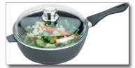Precise Heat Cast Aluminum 11" Deep Fry Pan