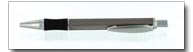 Alex Navarre Grey Anodized Ballpoint Pen with clip