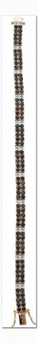 Jessica Rose 18kt Gold Over Sterling Silver Tennis Bracelet