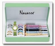 Navarre Ladies Watch with interchangable bands and faces