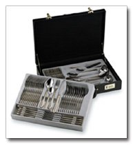 Sterlingcraft 72pc Stainless Steel Flatware and Hostess Set