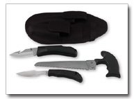 Maxam 3pc Game Knife Set