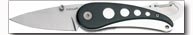 Maxam Liner Lock Knife Maxabiner Style Hook Stainless Steel Clip Thumb Stud