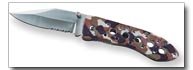 Camouflage Maxam Liner Lock Knife