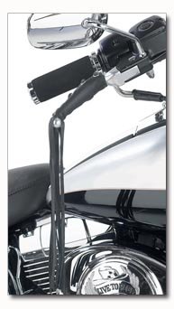 Diamond Plate Genuine Leather Black Motorcycle Lever Covers