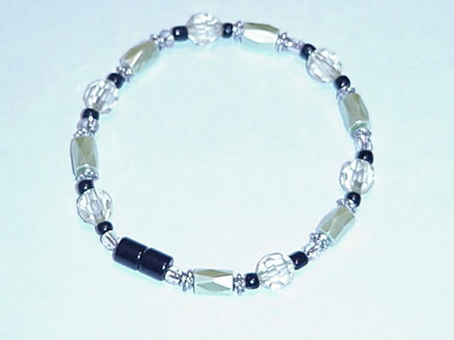 HEM7 - Magnetic Hematite - Bracelet or Anklet - 7 3/4 In