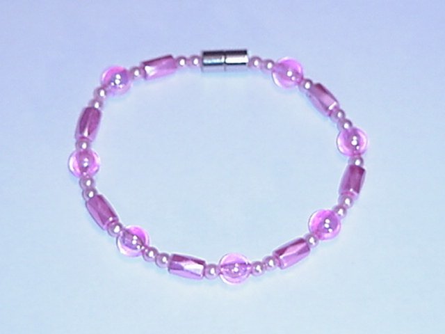HEM22 - Magnetic Hematite - Bracelet or Anklet - 8 In
