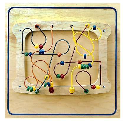 Sculpture Maze Wall Panel Great for waiting rooms, homes, and play areas