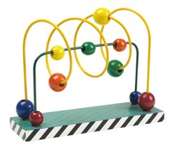 A contemporary look for a traditional toy CPS Mini Curves N' Waves challenges and develops visual