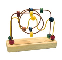 While children are having fun, the Mini Curves 'N' Waves challenges and develops visual