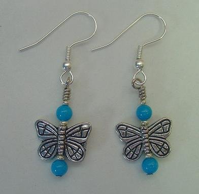 TURQUOISE MOUNTAIN JADE~ BUTTERFLY