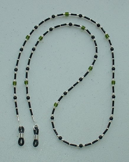 SWAROVSKI~OLIVINE~EYEGLASS HOLDER