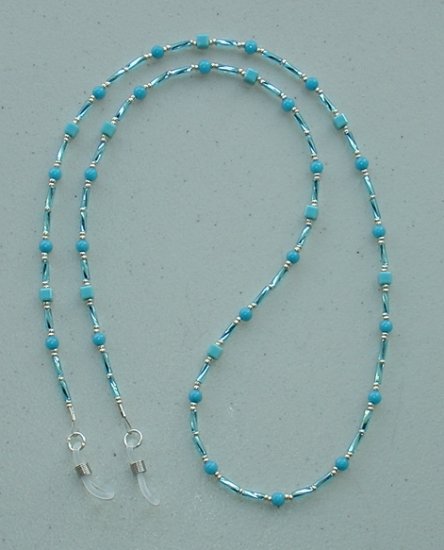 SWAROVSKI~TURQUOISE~EYEGLASS HOLDER