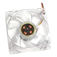 PowMax Typhoon 80 MM Case Fan with 4 White LED lights