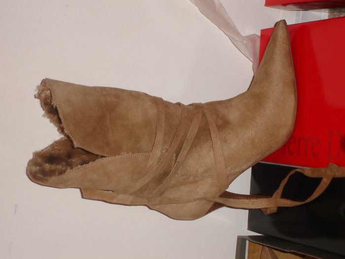 Camel/Tan Suede Laced Boot (11)