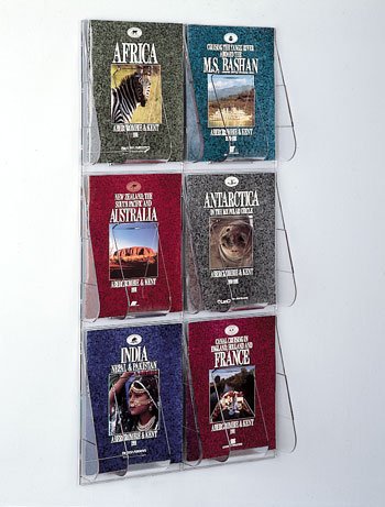 Wall Literature Rack - Deflect-o 56401