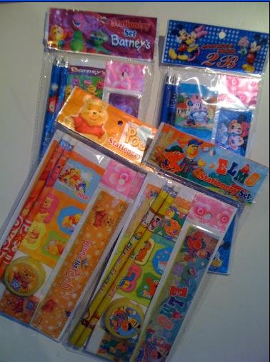 DISNEY ASSORTED STATIONERY SET X 500