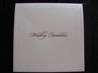 Classic Wedding Cards