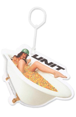 Unit Riders MX Fruit Loop Air Freshener - Coconut NEW