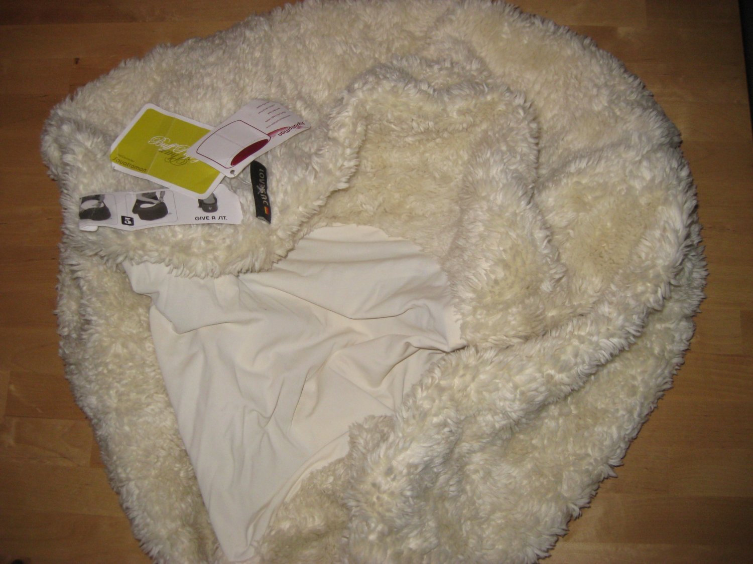 LoveSac Squattoman Cover - Buff Puppy Phur