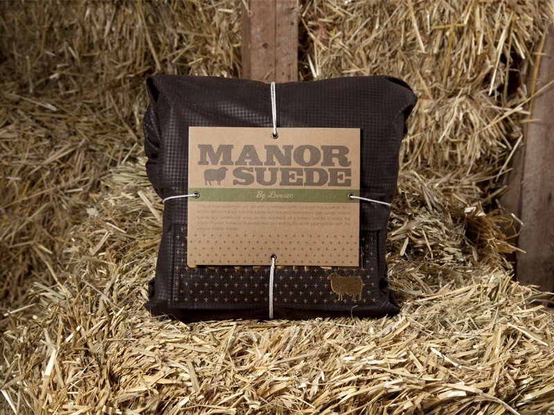 LoveSac 4' CitySac Cover - Limited Edition ManorSuede
