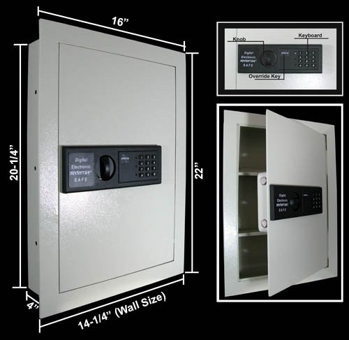 Electronic Wall Safe