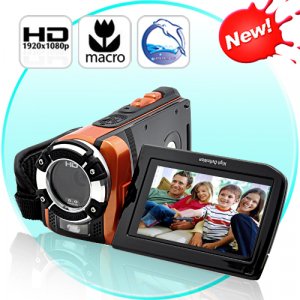 C-Shock Ultra Rugged HD Sport Camcorder (1080p, Waterproof, Macro Function)