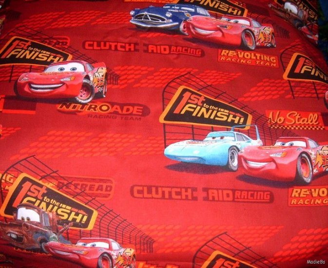 MadieBs McQueen and Friends Custom Bumper Pads Crib