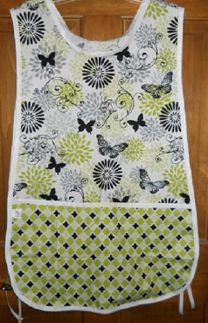 MadieBs Butterflies All Over Cobbler Smock Apron