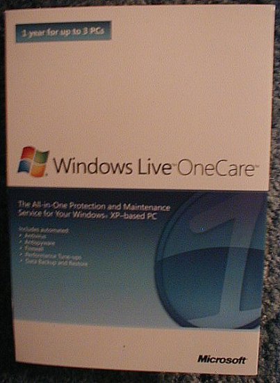 Windows Live One Care