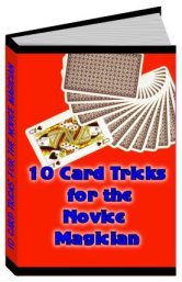 10 Great Card Tricks (EBOOK)