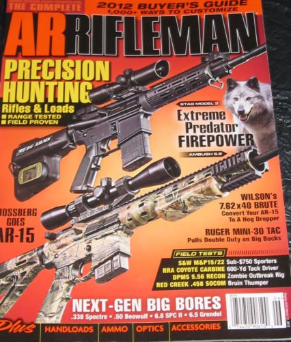 Complete AR Rifleman magazine 2012 buyers guide STAG model 3 next gen Big BORES