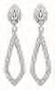 Cut Out CZ Earrings