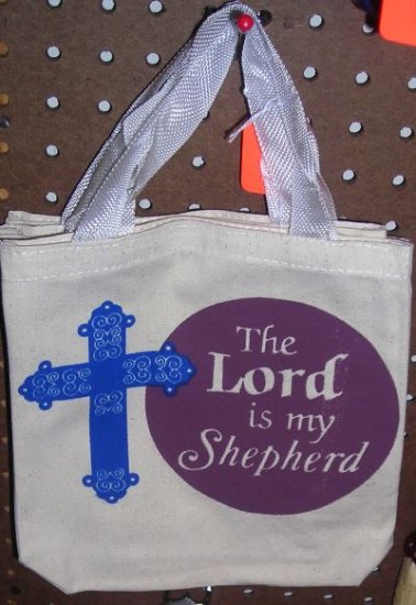 Small Tote Bag The Lord Is My Shepherd