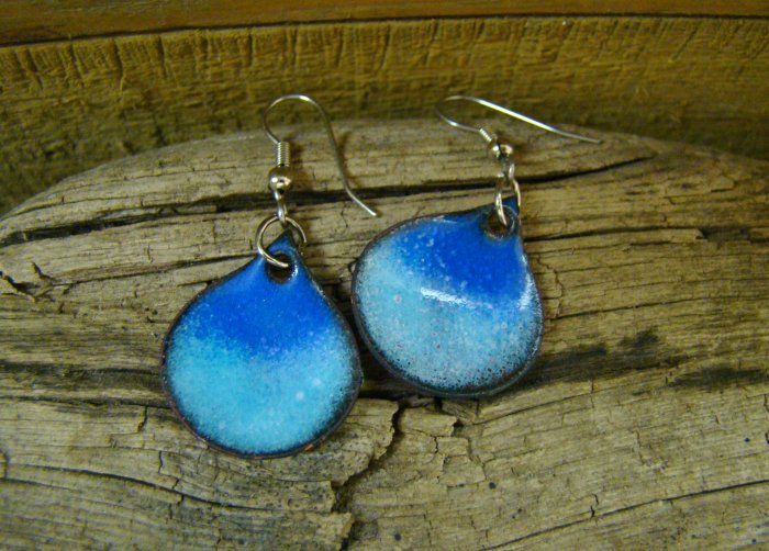 Blue Ice- Earrings