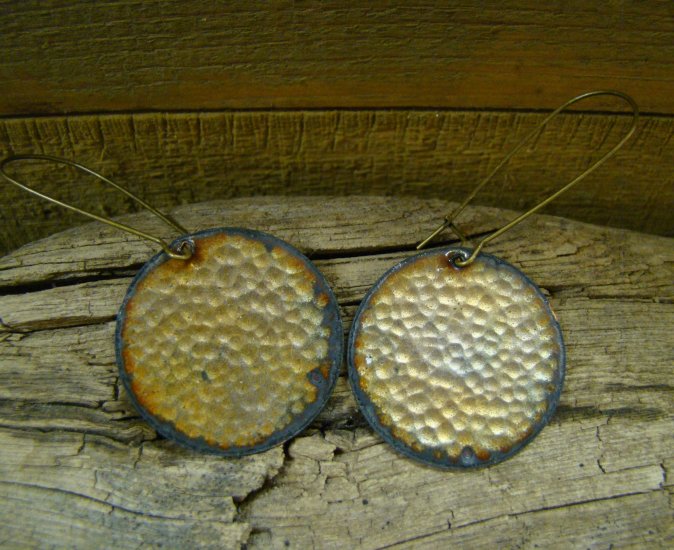 Burnt Copper- Earrings