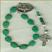 St. Patrick Chaplet with Pewter Celtic Cross