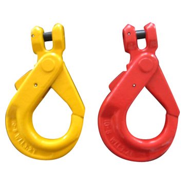self locking safety hook