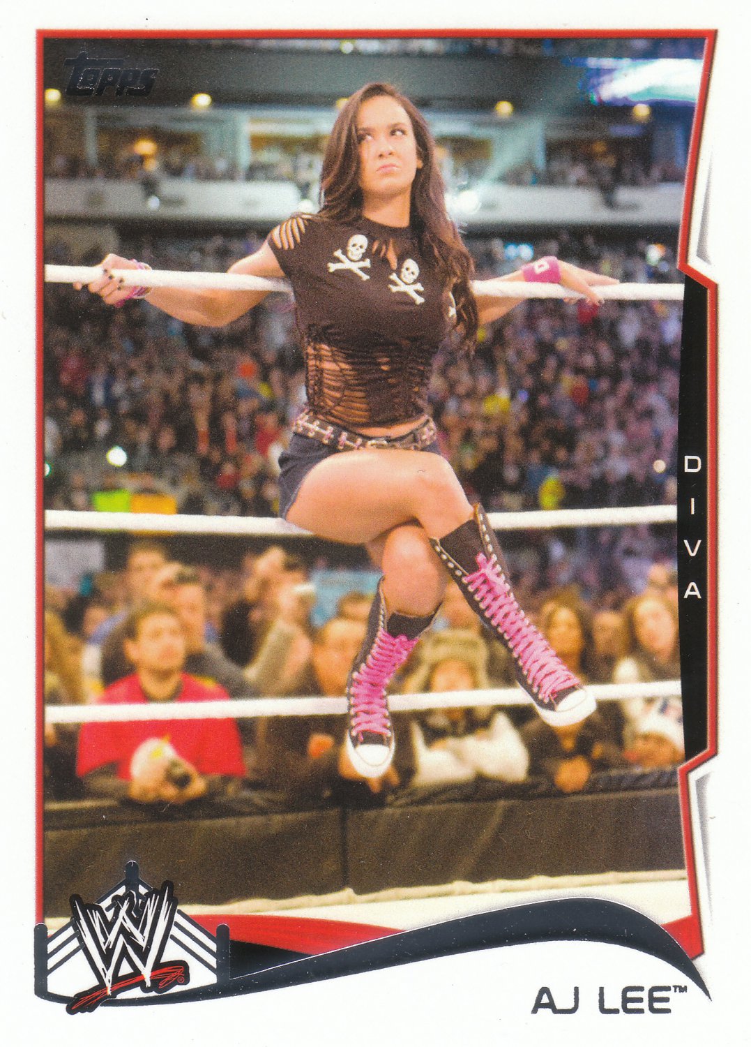2014 Topps WWE AJ Lee #1