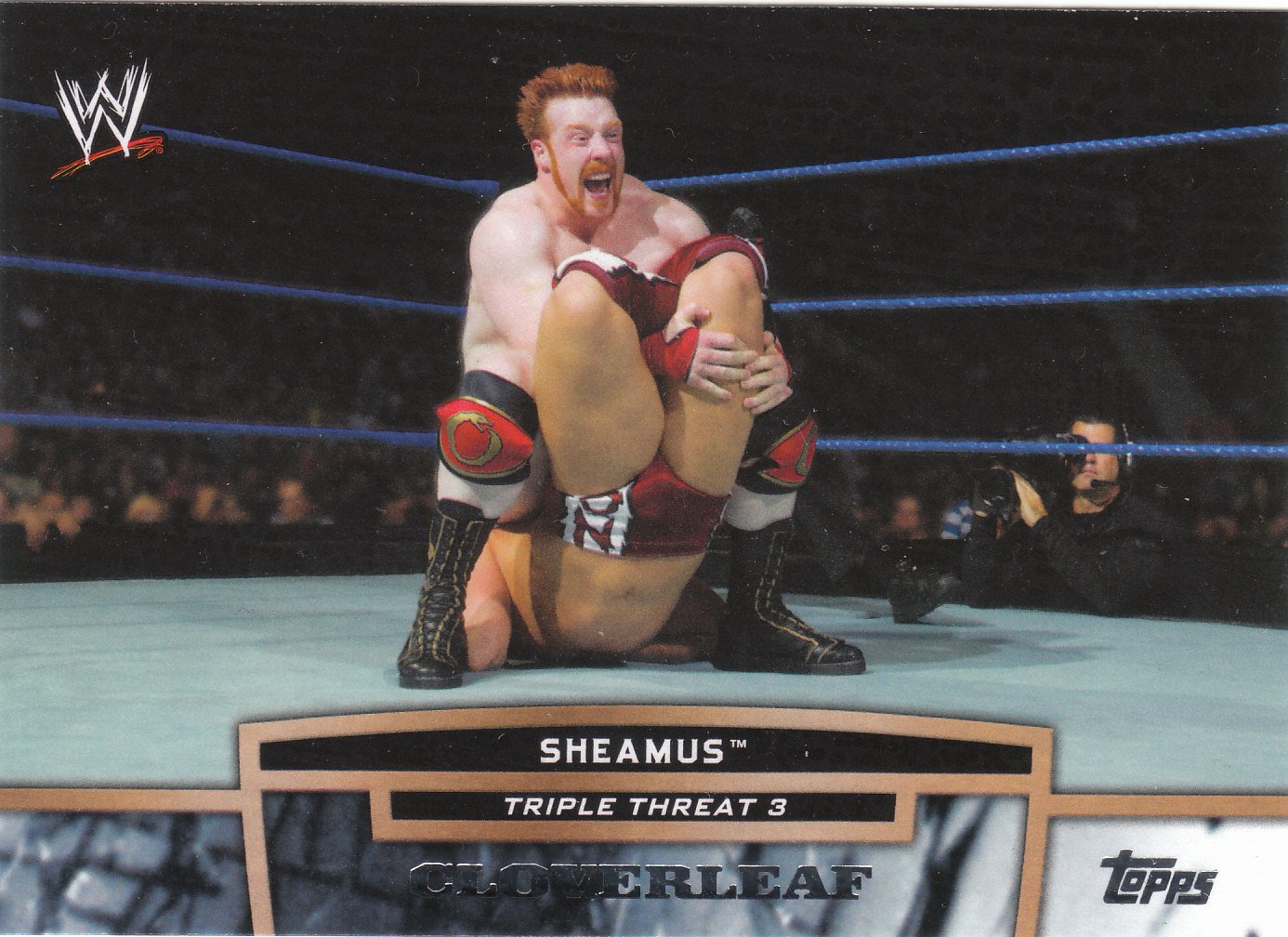 Sheamus 2013 Topps WWE Triple Threat Tier Three #TT30