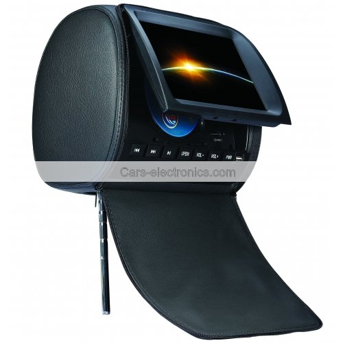 9-inch Headrest Car DVD Player with IR Games TFT LCD Digital Screen