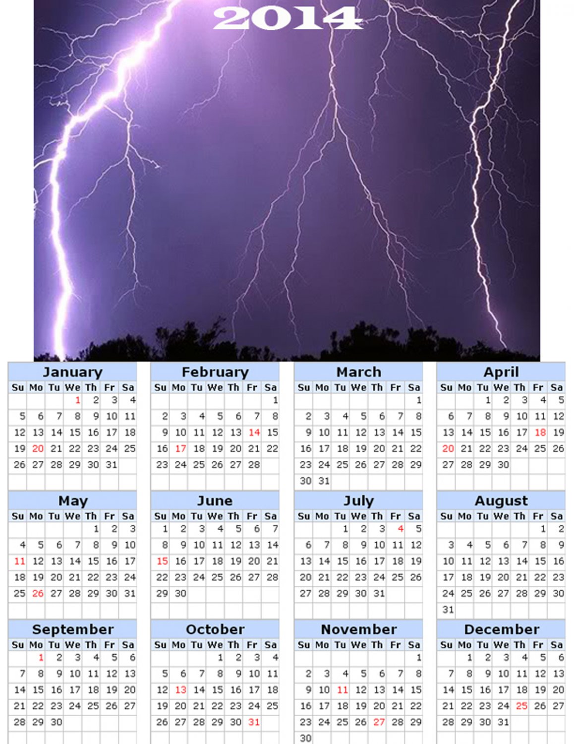 2014 calendar toolbox magnet refrigerator magnet weather #2