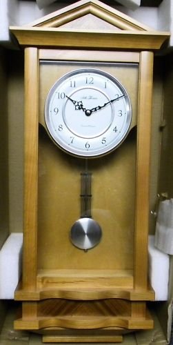 Seth Thomas WALL Clock LIGHT OAK HELENA 1523