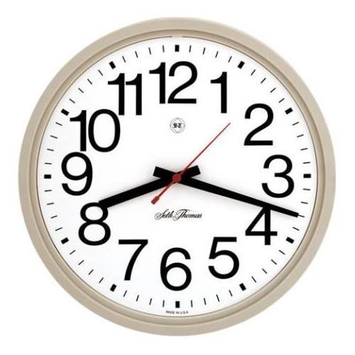 Seth Thomas CONTRACT WALL CLOCK WPU-2636