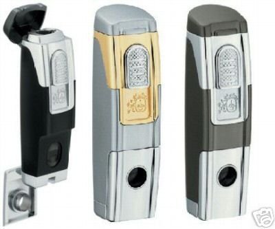 COLIBRIRobusto Cigar JET TORCH Lighter BLACK MATTE