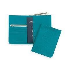 Cross turquoise Leather Passport Travel Wallet ac127-11